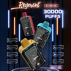 rgb vape mod Zooy Shisha 50,000 Puffs Disposable Vape - Rechargeable with RGB Lights &  Smart Display main image 0